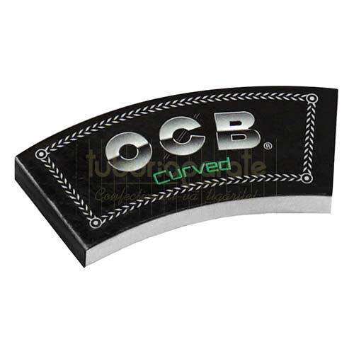 Pachet cu 32 de filtre carton perforate pentru rulat OCB Curved